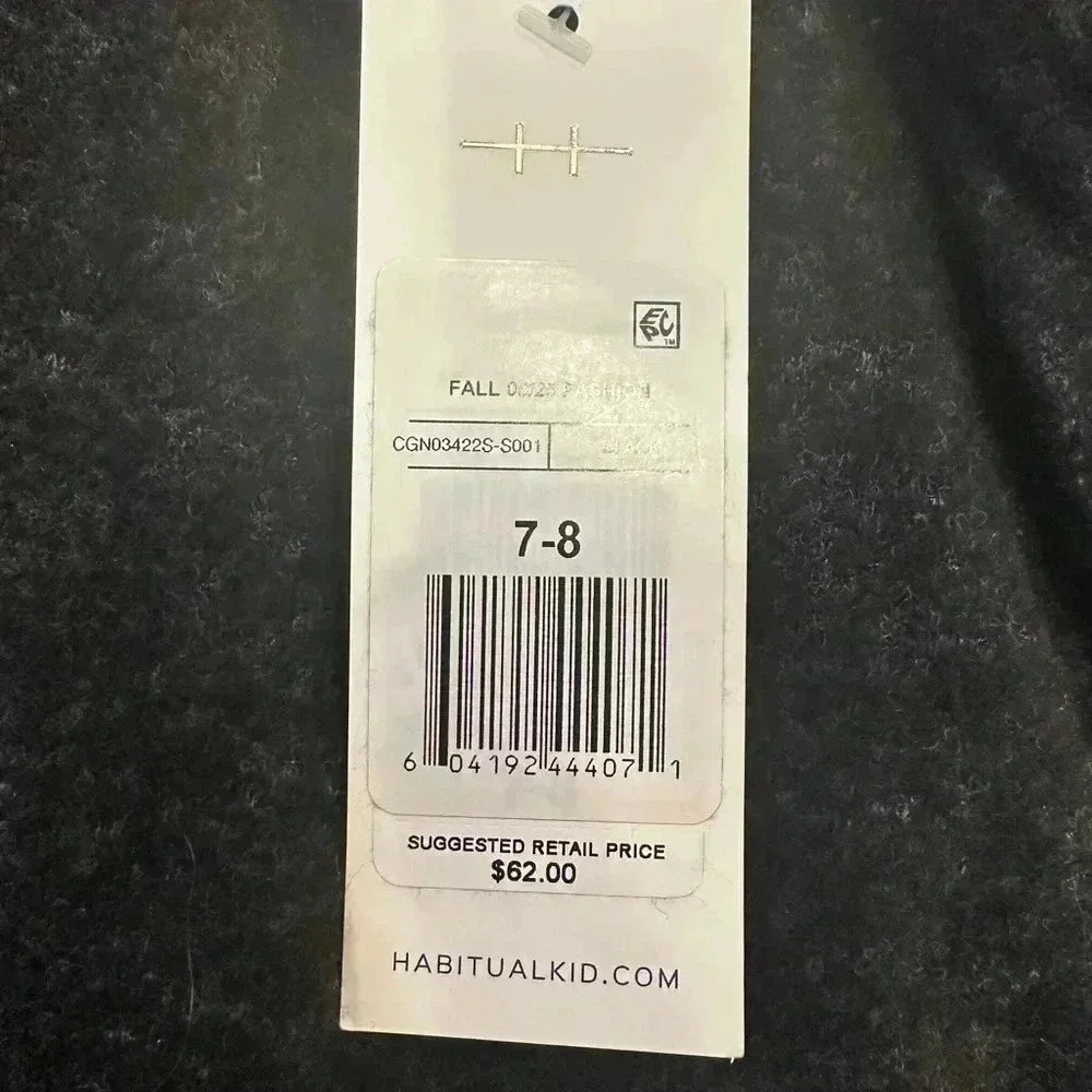 Habitual Kid Hatchi Knit Wrap Jumpsuit Size 7/8